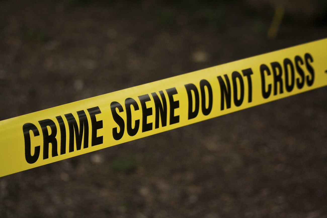 Tape with 'Crime Scene do